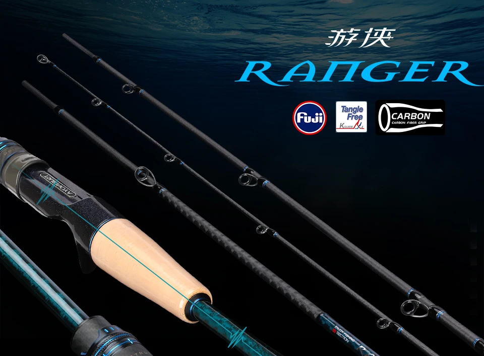 TSURINOYA Expedition Fishing Collapsible Rod RANGER 2.03m 2.09m 2.21m L ML Fast Action FUJI Guide Portable Spinning Casting Rod TSURINOYA Expedition Fishing Collapsible Rod RANGER 2.03m 2.09m 2.21m L ML Fast Action FUJI Guide Portable Spinning Casting Rod