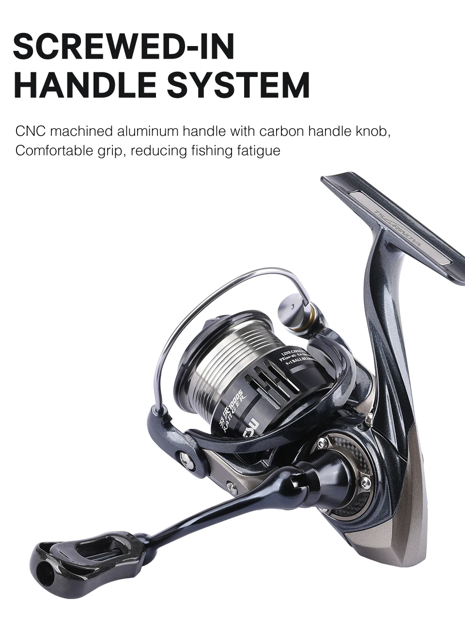 TSURINOYA Ultra-light 155g Bait Finesse Spinning Fishing Reel RANGER 800 1000S Carbon Shallow Spool Trout Ajing Fishing Wheel