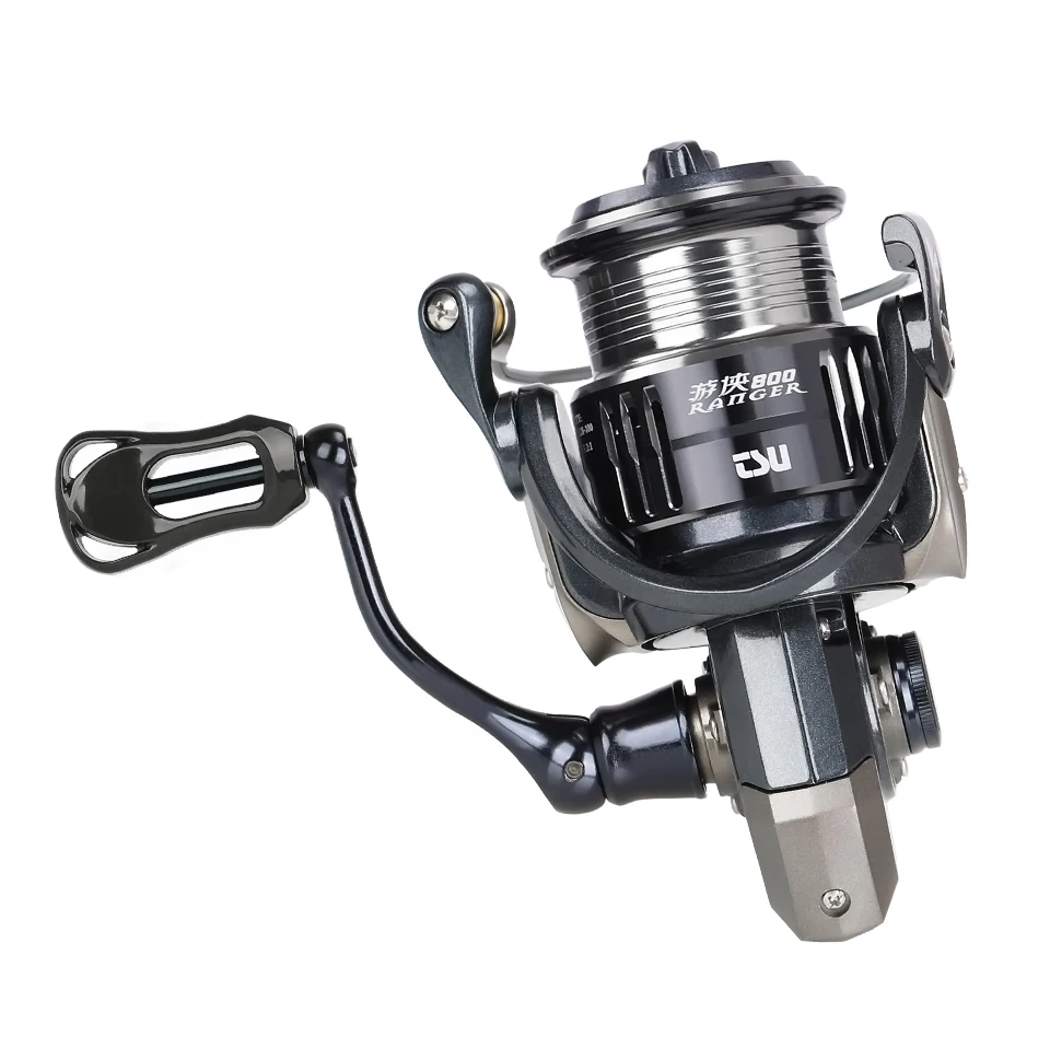 TSURINOYA Ultra-light 155g Bait Finesse Spinning Fishing Reel RANGER 800 1000S Carbon Shallow Spool Trout Ajing Fishing Wheel