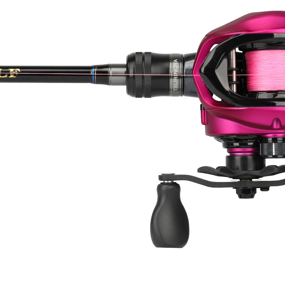 TSURINOYA BaitCasting Spinning Fishing Rod WOLF 1.98m 2.09m 2.2m 2.28m Medium Light FUJI Guide Long Casting Bass Carbon Lure Rod