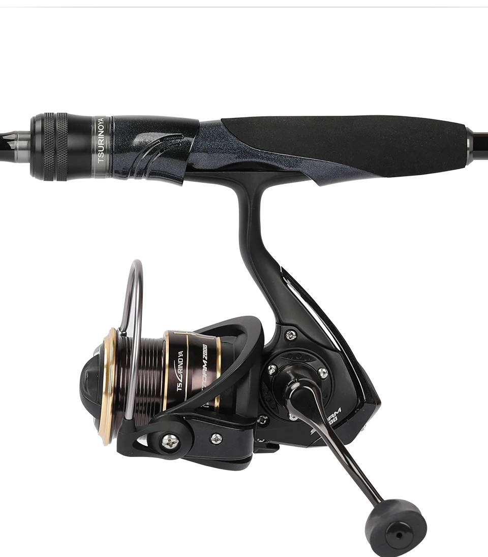 TSURINOYA BaitCasting Spinning Fishing Rod WOLF 1.98m 2.09m 2.2m 2.28m Medium Light FUJI Guide Long Casting Bass Carbon Lure Rod