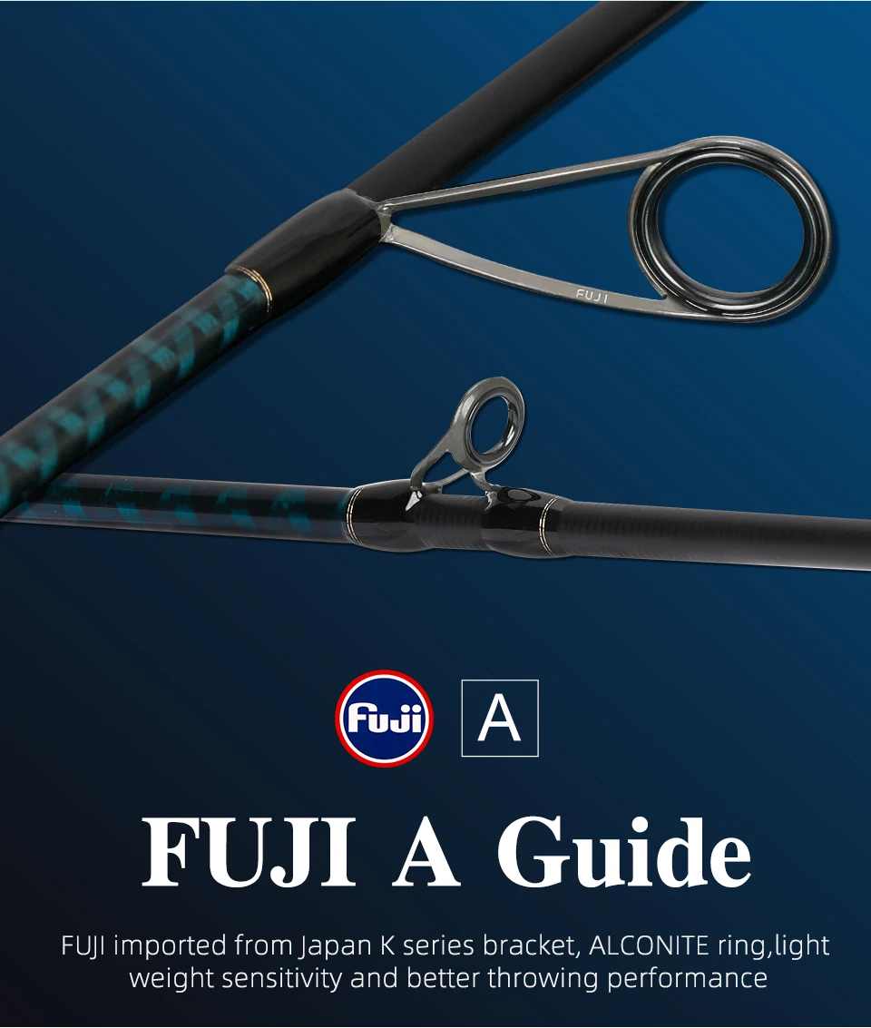 TSURINOYA Bass Fishing Rod PROFLEX Ⅲ 1.95m 2.01m 2.10m 2.21m ML M L FUJI Guide Ultralight High Sensitivity Spinning Casting Rod