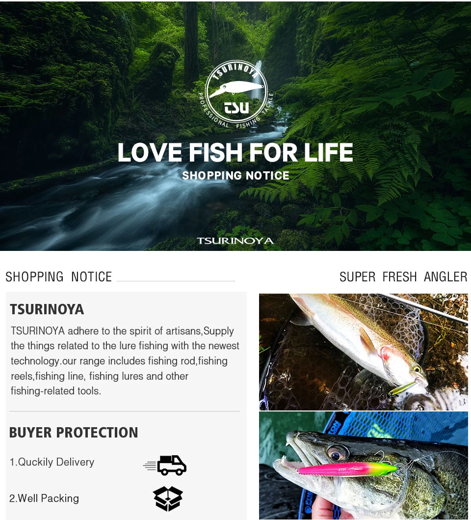 TSURINOYA Ultra-light Baitcasting Fishing Reel Hurricane 50/150 Brass Gear Versatile 6.6:1 Ultra-smooth High Strength Reel