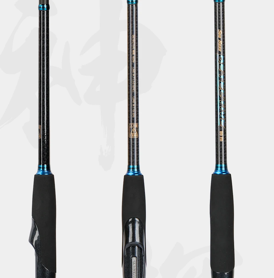 TSURINOYA Inshore Fishing Rod DETECTIVE 2.4m/2.7m/3.0m/3.3m M Spinning Seabass Rod FUJI Guide Rings Reel Seat Long Casting Rod TSURINOYA Inshore Fishing Rod DETECTIVE 2.4m/2.7m/3.0m/3.3m M Spinning Seabass Rod FUJI Guide Rings Reel Seat Long Casting Rod