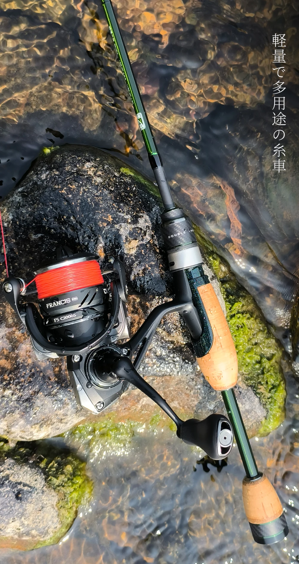TSURINOYA FS PRO Spinning Fishing Reel FRANCIS 4-9kg Drag 165g Shallow Spool 5.2:1 9+1 bearings Versatile Long Cast Bass