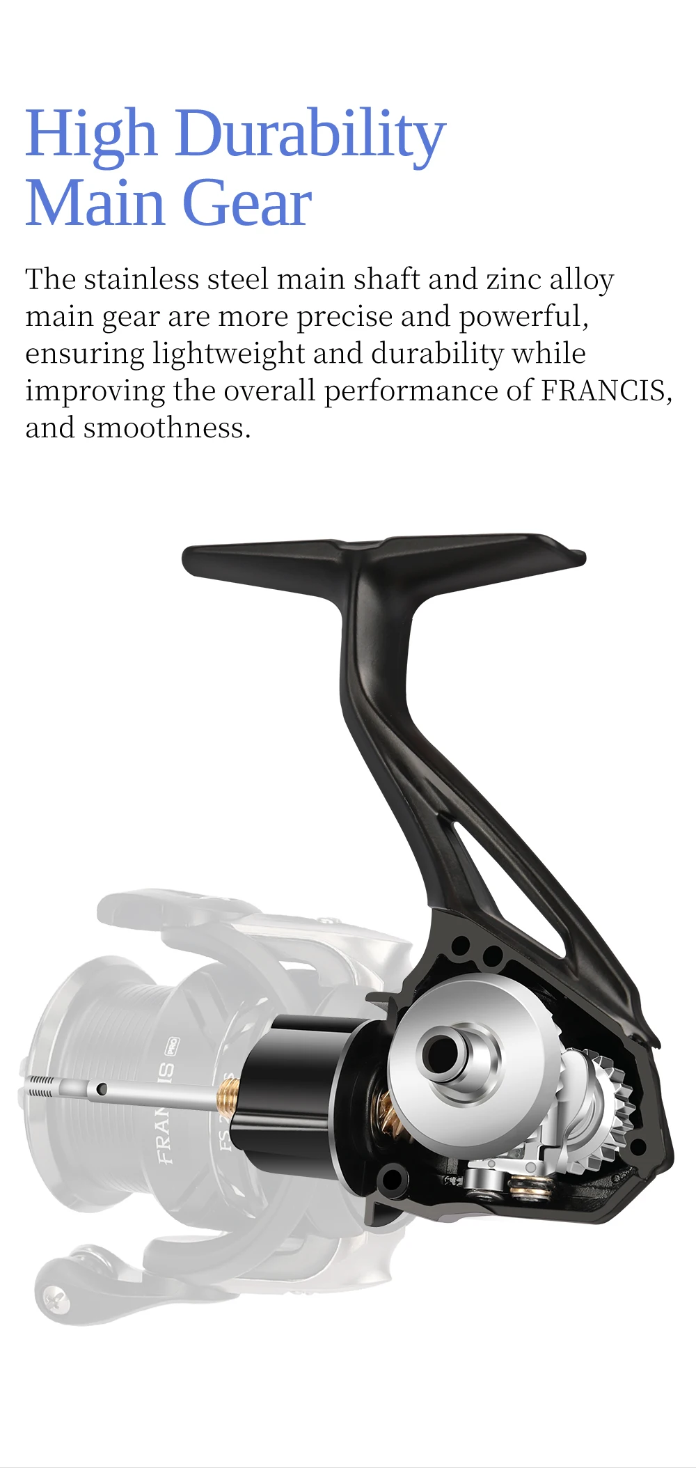 TSURINOYA FS PRO Spinning Fishing Reel FRANCIS 4-9kg Drag 165g Shallow Spool 5.2:1 9+1 bearings Versatile Long Cast Bass