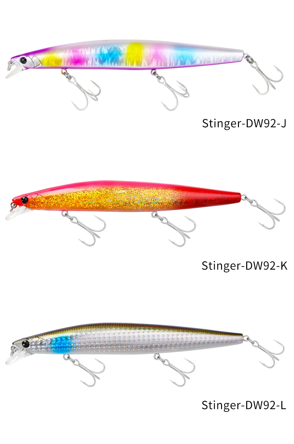 TSURINOYA Stinger 140S Fishing Lure Sinking Minnow DW92 140mm 26g Saltwater Seabass Ultra Long Casting Large Hard Baits Jerkbait TSURINOYA Stinger 140S Fishing Lure Sinking Minnow DW92 140mm 26g Saltwater Seabass Ultra Long Casting Large Hard Baits Jerkbait