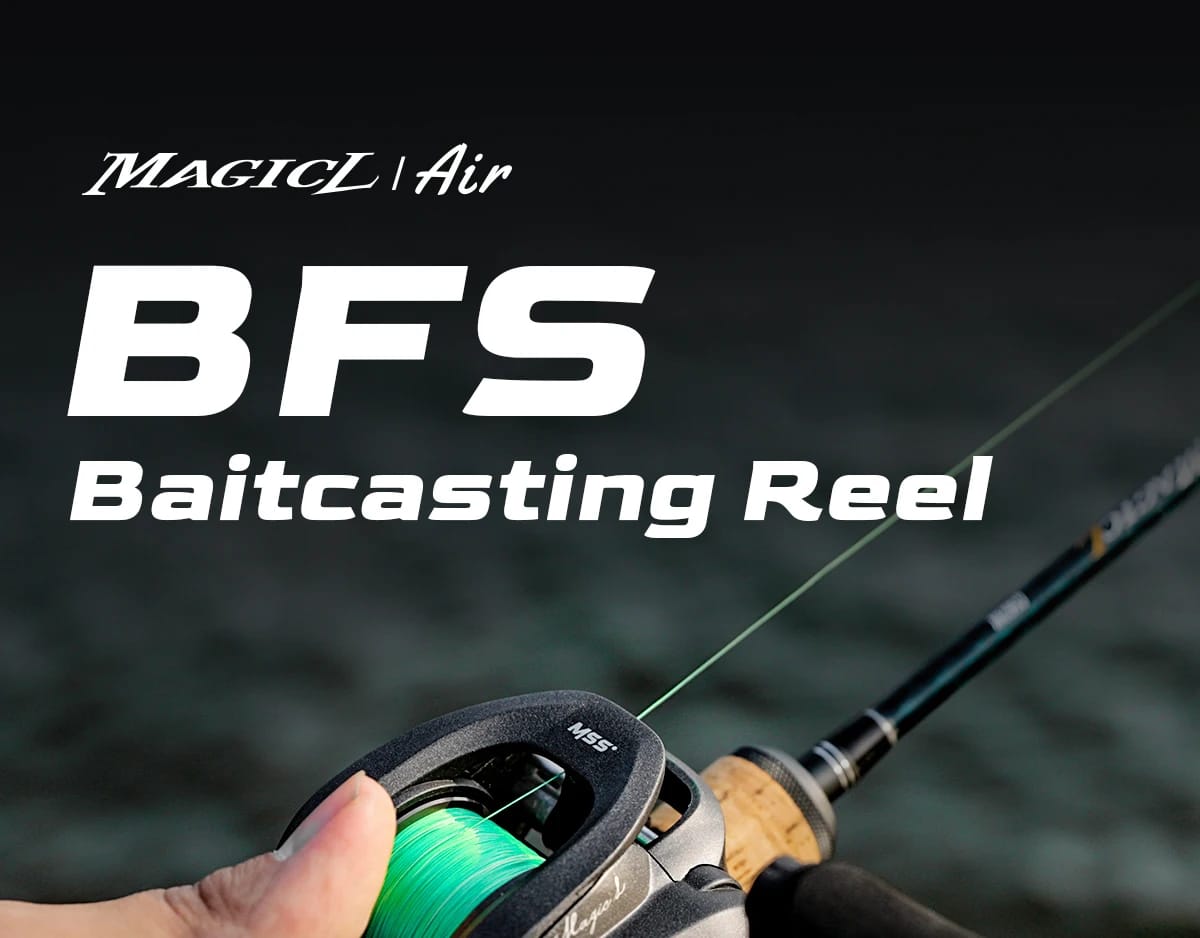 HANDING BFS Baitcasting Reel Lightweight 147g Carbon Reel Fishing Reel, 9+1 NMB Bearing, 6.4:1 Gear Ratio 4KG Max Drag for Trout