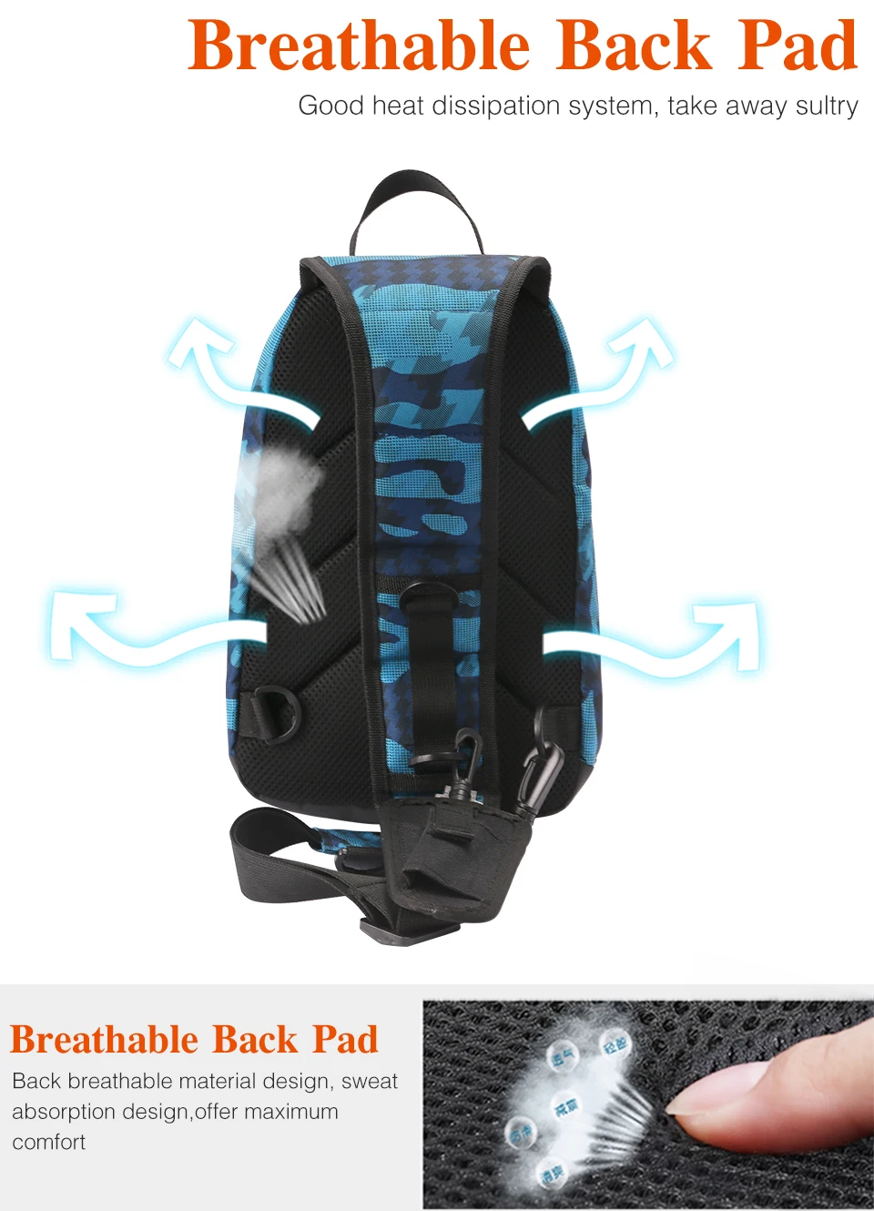 TSURINOYA Fishing Bag E1 32*21*9cm Waterproof Multifunctional Lure Fishing Tackle Pack Large Capacity Bait Box Trave Outdoor Bag