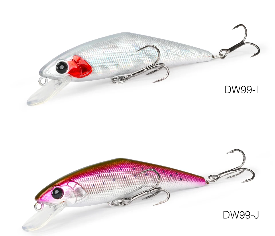 TSURINOYA 85S Slow Speed Minnow 85mm 14.7g DW99 Sinking Fishing Lure Trout Artificial Hard Bait Stream Perch Jerkbait Wobbler