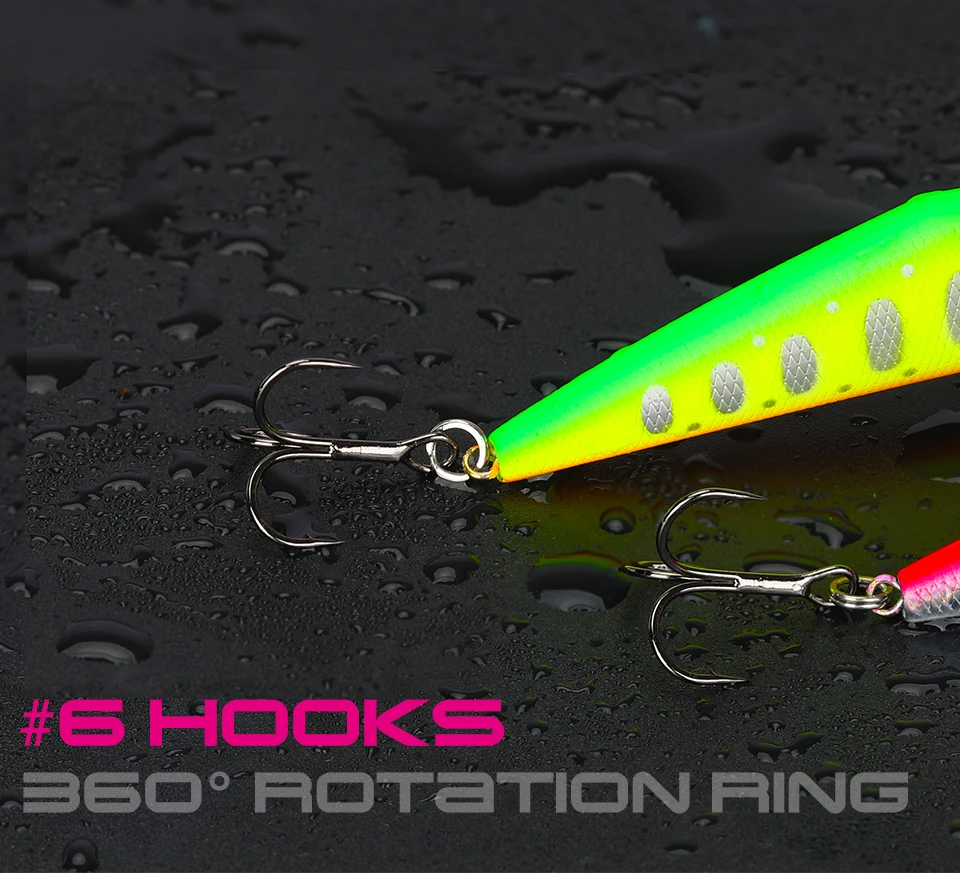 TSURINOYA 85S Slow Speed Minnow 85mm 14.7g DW99 Sinking Fishing Lure Trout Artificial Hard Bait Stream Perch Jerkbait Wobbler