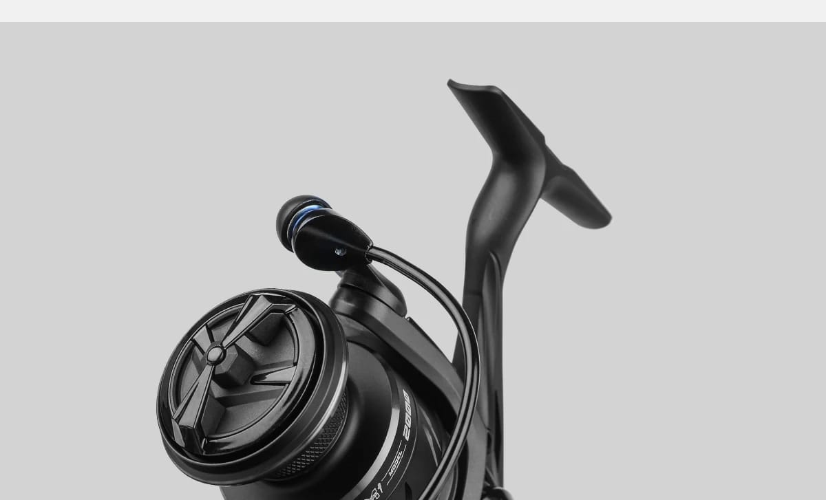 HANDING M1 Spinning Reel 12kg Max Drag Graphite Reel, 9 + 1 Ball Bearings, 5.2:1 Gear Ratio Fishing Reel for Perch Bass and Pike HANDING M1 Spinning Reel 12kg Max Drag Graphite Reel, 9 + 1 Ball Bearings, 5.2:1 Gear Ratio Fishing Reel for Perch Bass and Pike