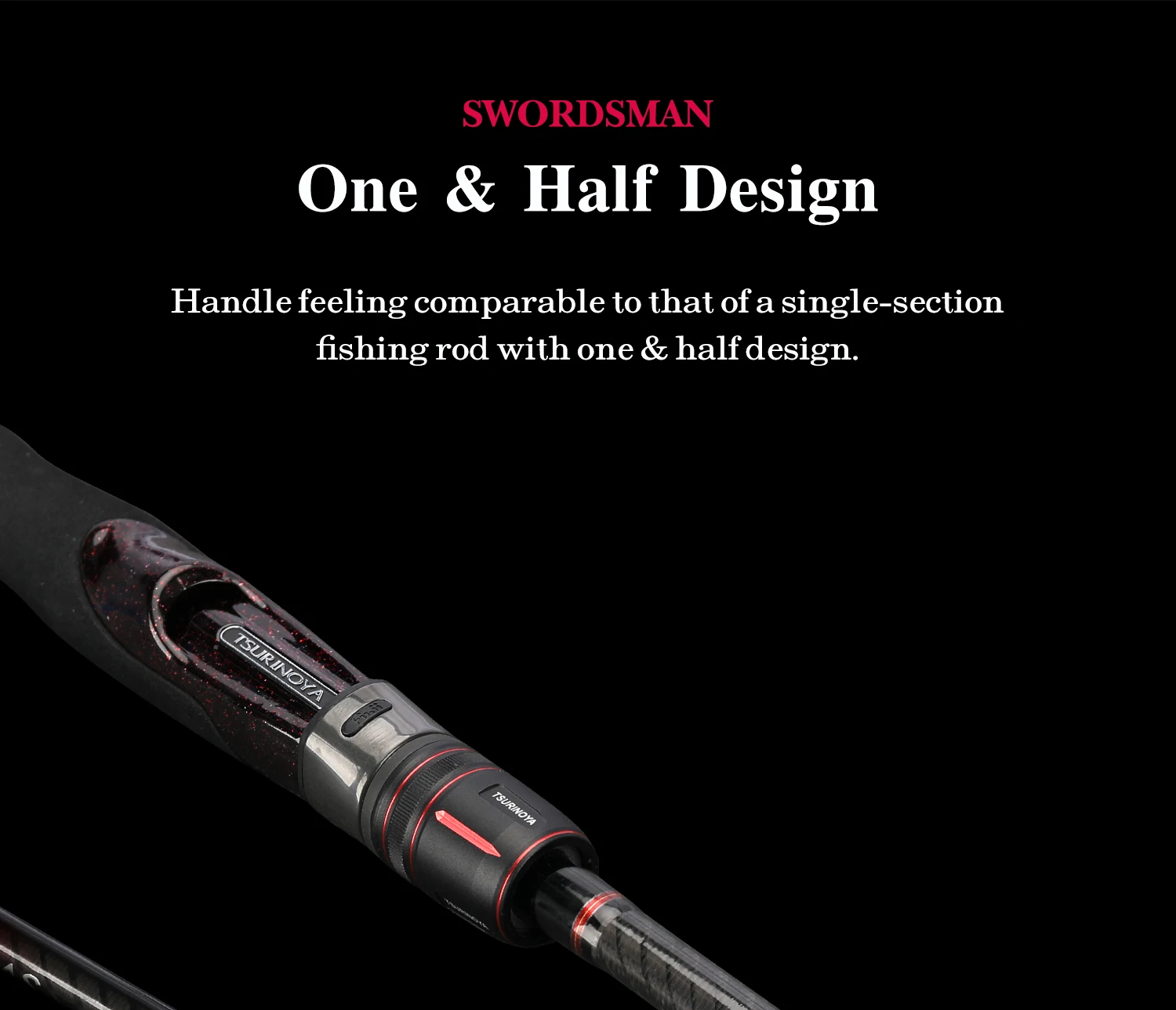 TSURINOYA Light Jigging Spinning Fishing Rod SWORDSMAN 1.9m Full Solid Carbon Blank Rod Max 300g High Strength Boat Slow Jigging