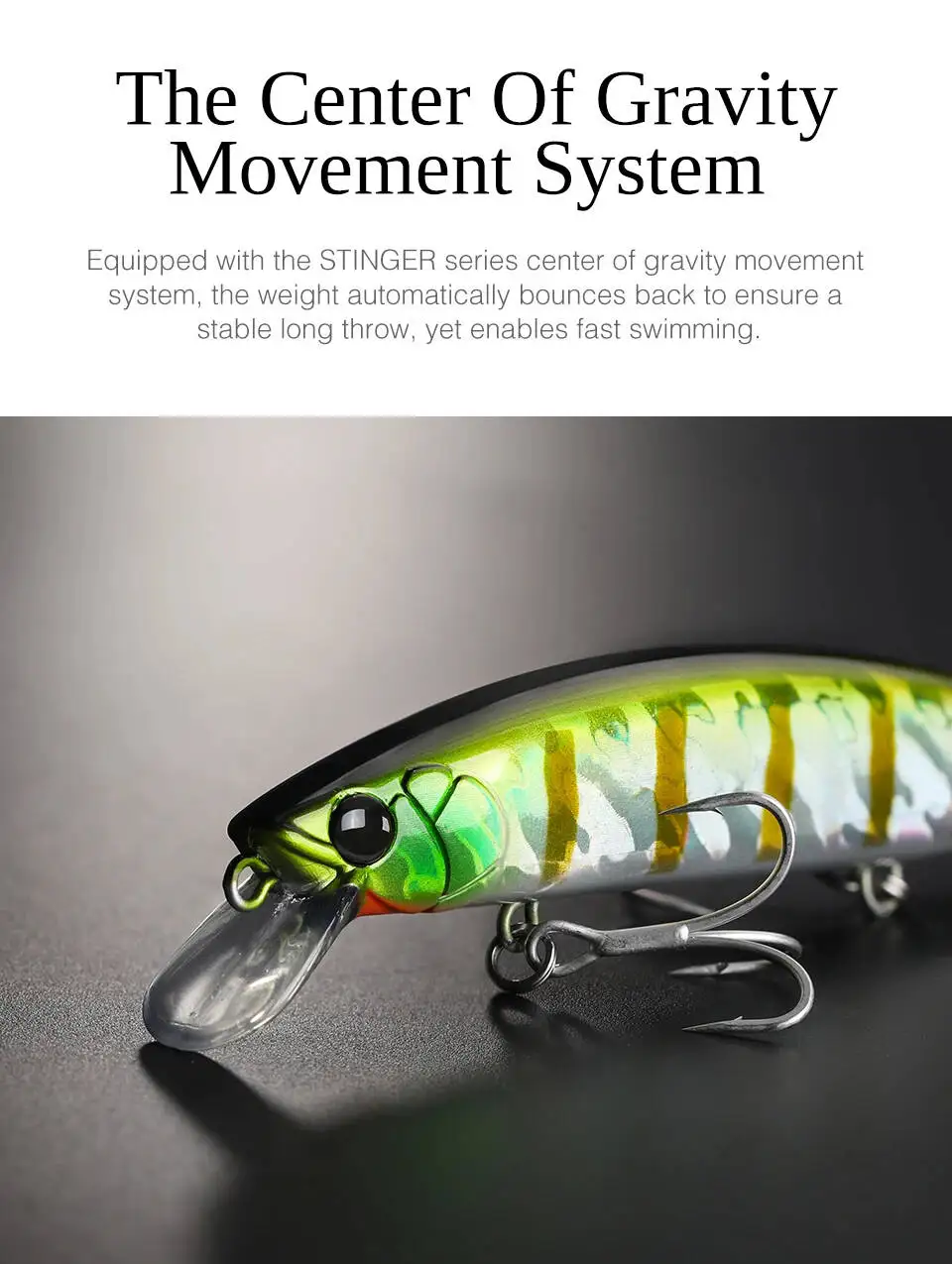 TSURINOYA Sinking Jerkbait Sea Fishing Lure IMP 115S 20g Set 6pcs Long Casting Minnow Seabass Artificial  River Fishing Tackle