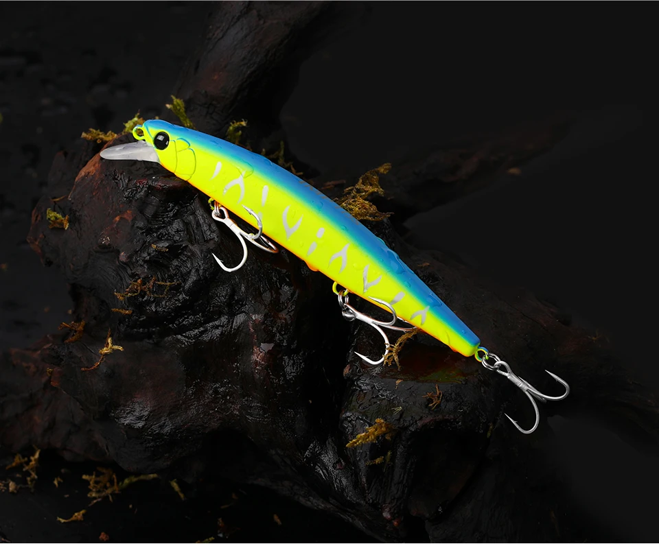 TSURINOYA Sinking Jerkbait Sea Fishing Lure IMP 115S 20g Set 6pcs Long Casting Minnow Seabass Artificial  River Fishing Tackle