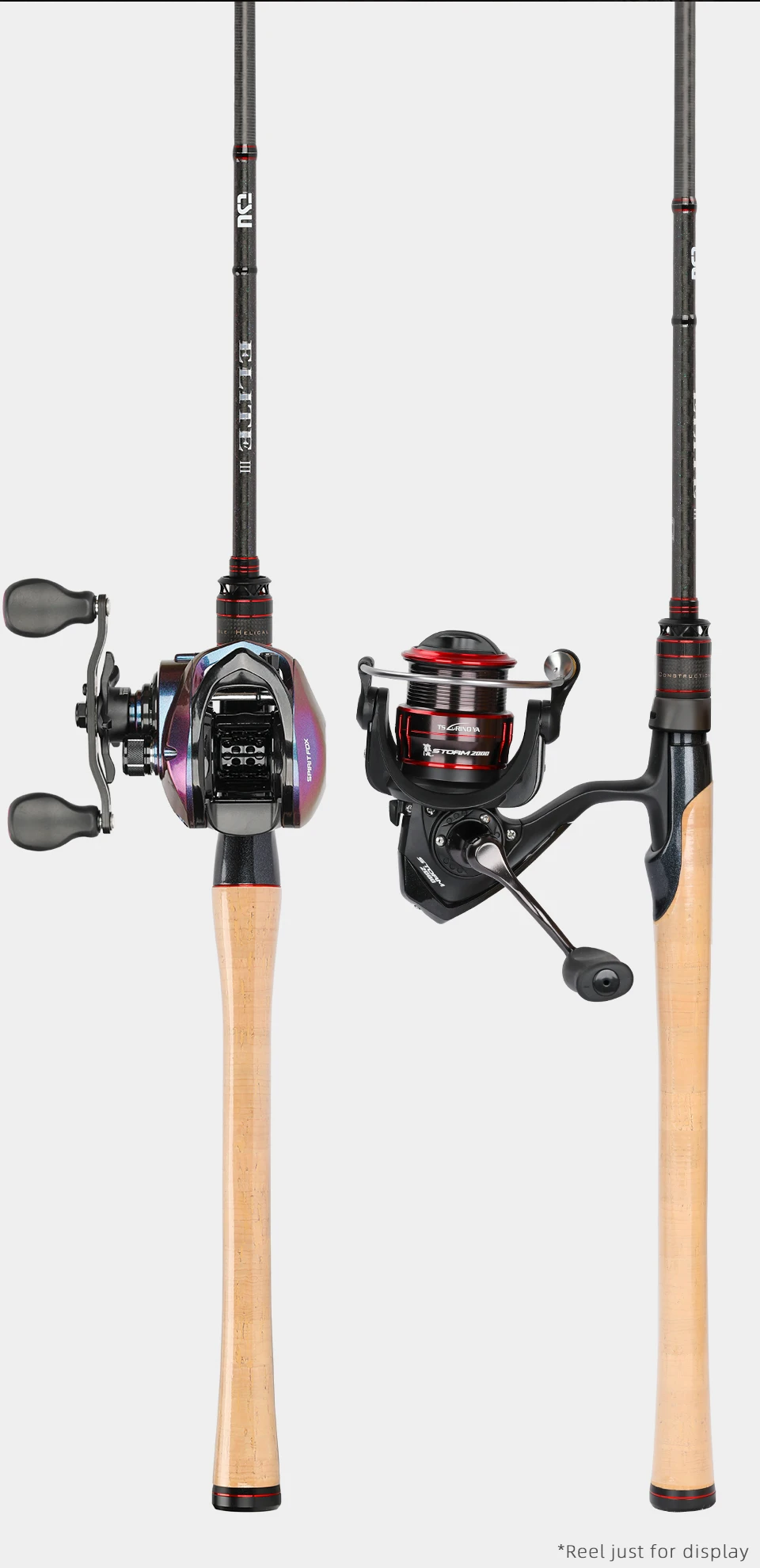 TSURINOYA Fishing Rod ELITE Ⅲ 1.95m 2.03m 2.09m 2.13m Medium Light FUJI Guide Accessories Casting Spinning Carbon Bass Lure Rod