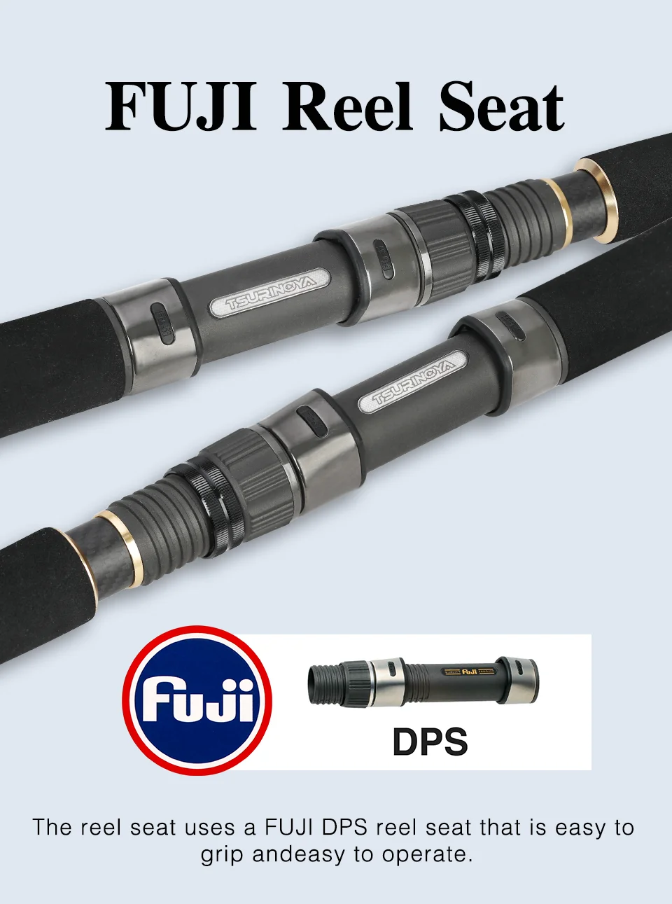 TSURINOYA Long Casting Seabass Rod STRUGGLE MF Action ML M 3.21m 2.92m 2.77m 2.62m 2 Section Spinning Rod Shore Fishing Rod