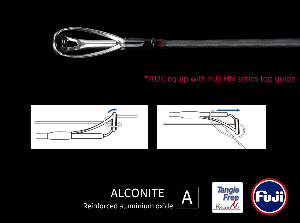TSURINOYA High Sensitivity Fishing Rod ELITE Ⅲ Bass Rod 2.28m 2.36m Fast Action FUJI Guide Casting Spinning Carbon Bass Rod