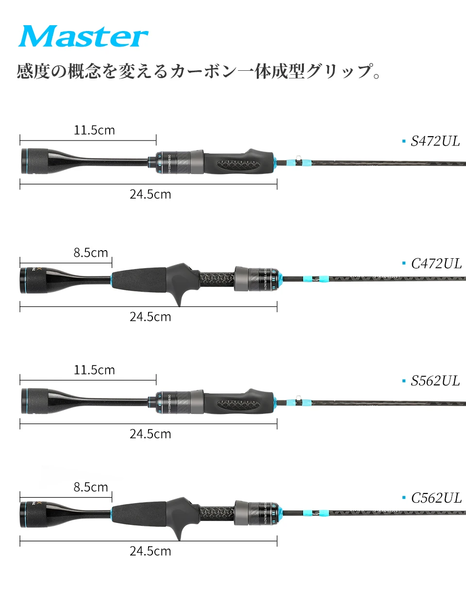 TSURINOYA NEW Casting Spinning Fishing Rod MASTER UL Power 1.4/1.68m FUJI Guide Ring Reel Seat FUJI accessories Trout 2 Sections