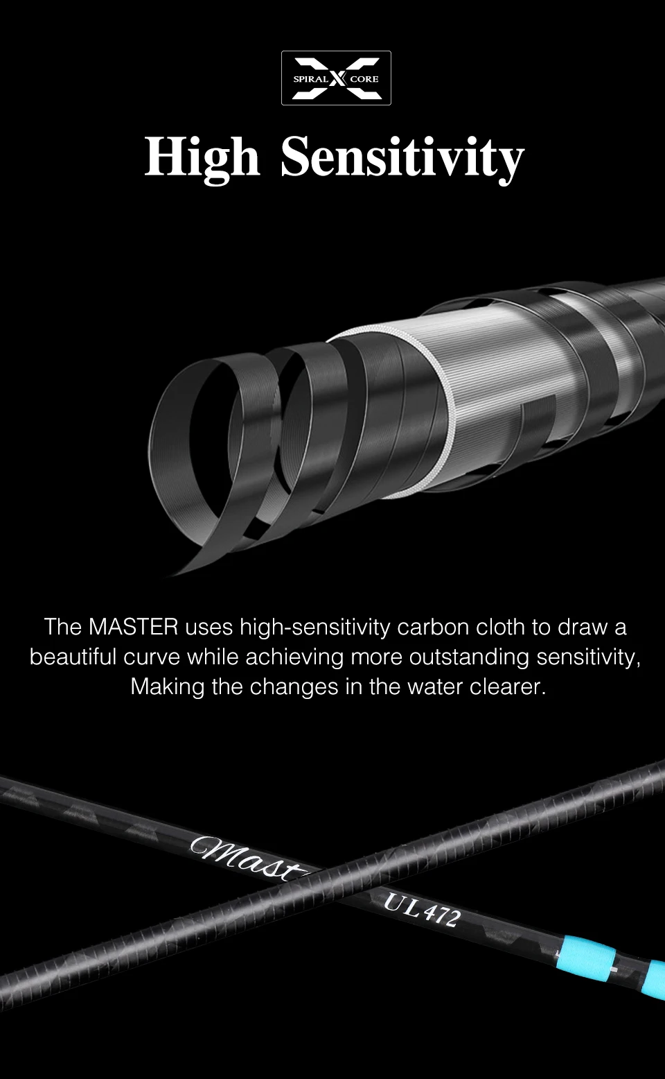 TSURINOYA NEW Casting Spinning Fishing Rod MASTER UL Power 1.4/1.68m FUJI Guide Ring Reel Seat FUJI accessories Trout 2 Sections