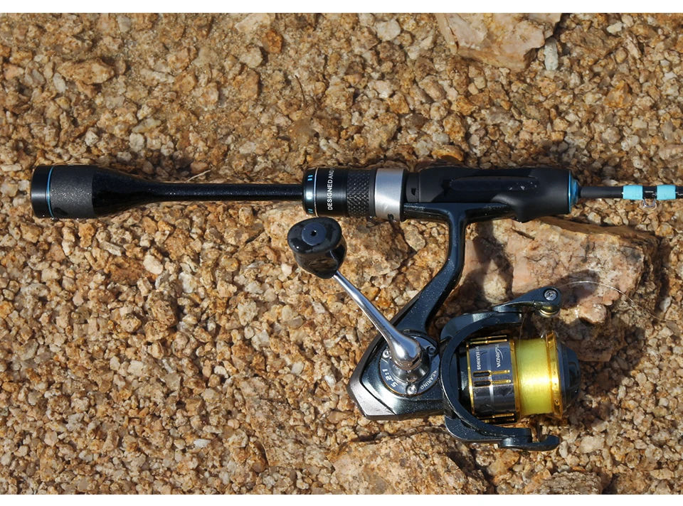 TSURINOYA NEW Casting Spinning Fishing Rod MASTER UL Power 1.4/1.68m FUJI Guide Ring Reel Seat FUJI accessories Trout 2 Sections