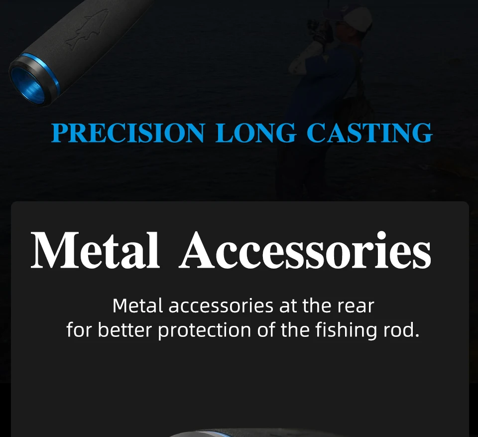 TSURINOYA Long Casting Inshore Spinning Fishing Rod Detective 3.0m 3.3m 3 Section Medium Power FUJI Guide Reel Seat Seabass Rod