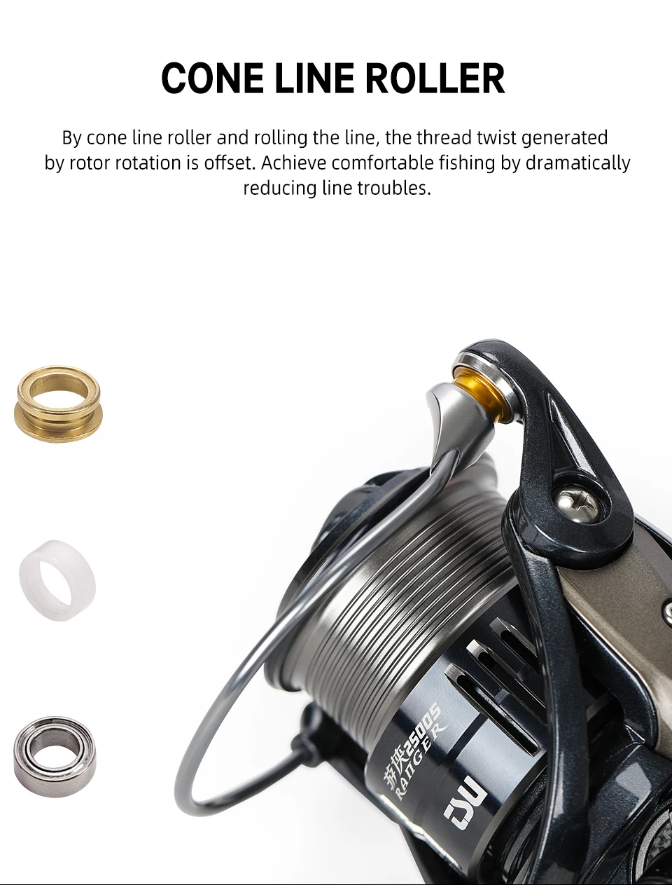 TSURINOYA 187g Ultra-light Spinning Fishing Reel RANGER 2000S 2500S 3000S Shallow Spool Long Casting Sea Fishing Pike Bass Wheel