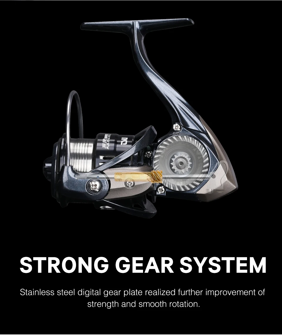 TSURINOYA 187g Ultra-light Spinning Fishing Reel RANGER 2000S 2500S 3000S Shallow Spool Long Casting Sea Fishing Pike Bass Wheel