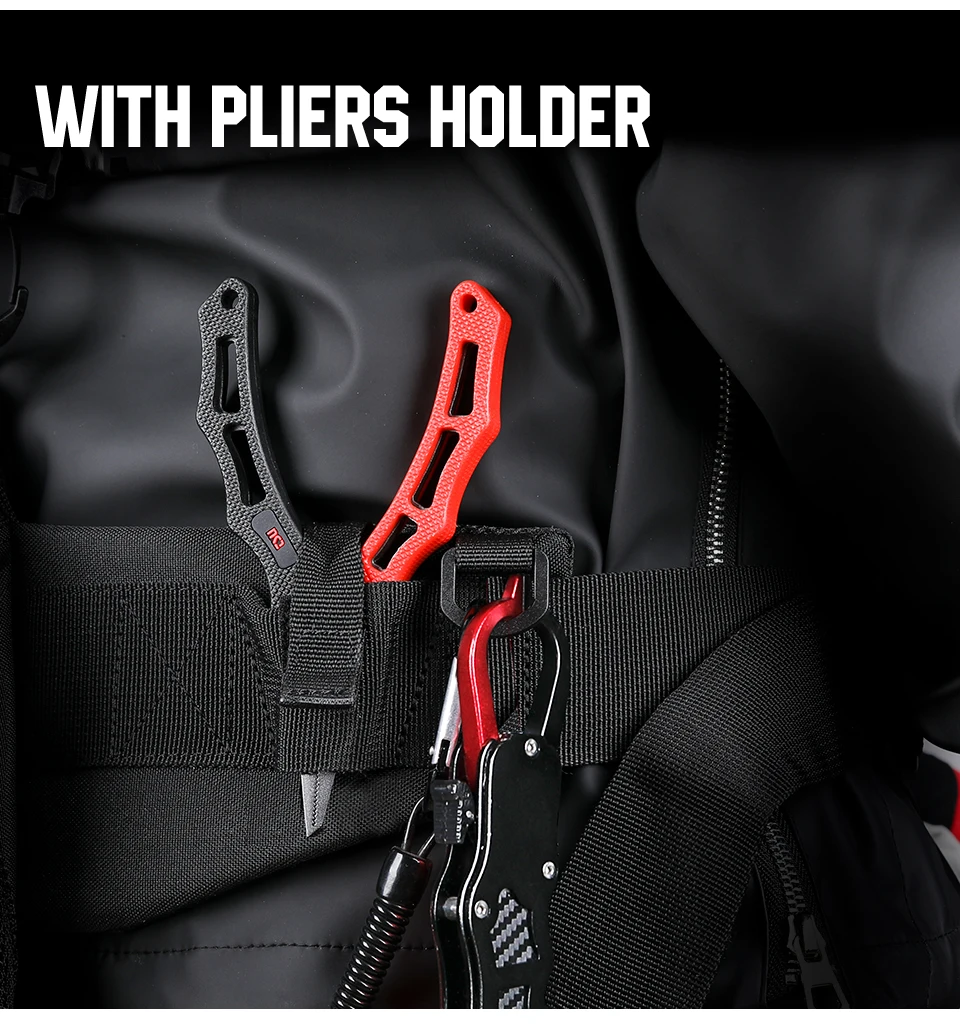 TSURINOYA Fishing Bag RX1911 Multifunction  Large Capacity Waterproof Hip Bag Fishing Tackle Pack Outdoor Shoulder Bags