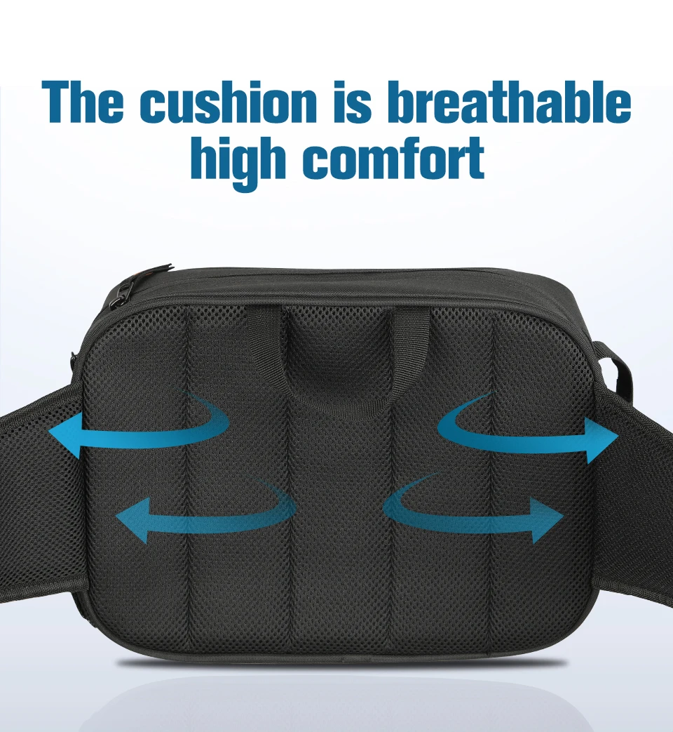 TSURINOYA Multifunctional Portable Fishing Tackle Bag High Capacity Hip Bag Waist Pack Fish Lures Utility Storage Shoulder Bag
