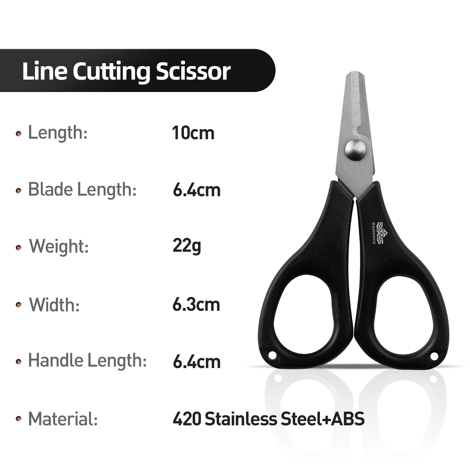 HANDING Fishing Scissors Stainless Steel High Quality Remove Hook and Cut Fishing Ling Easy to Carry Fishinig Tools Accessory