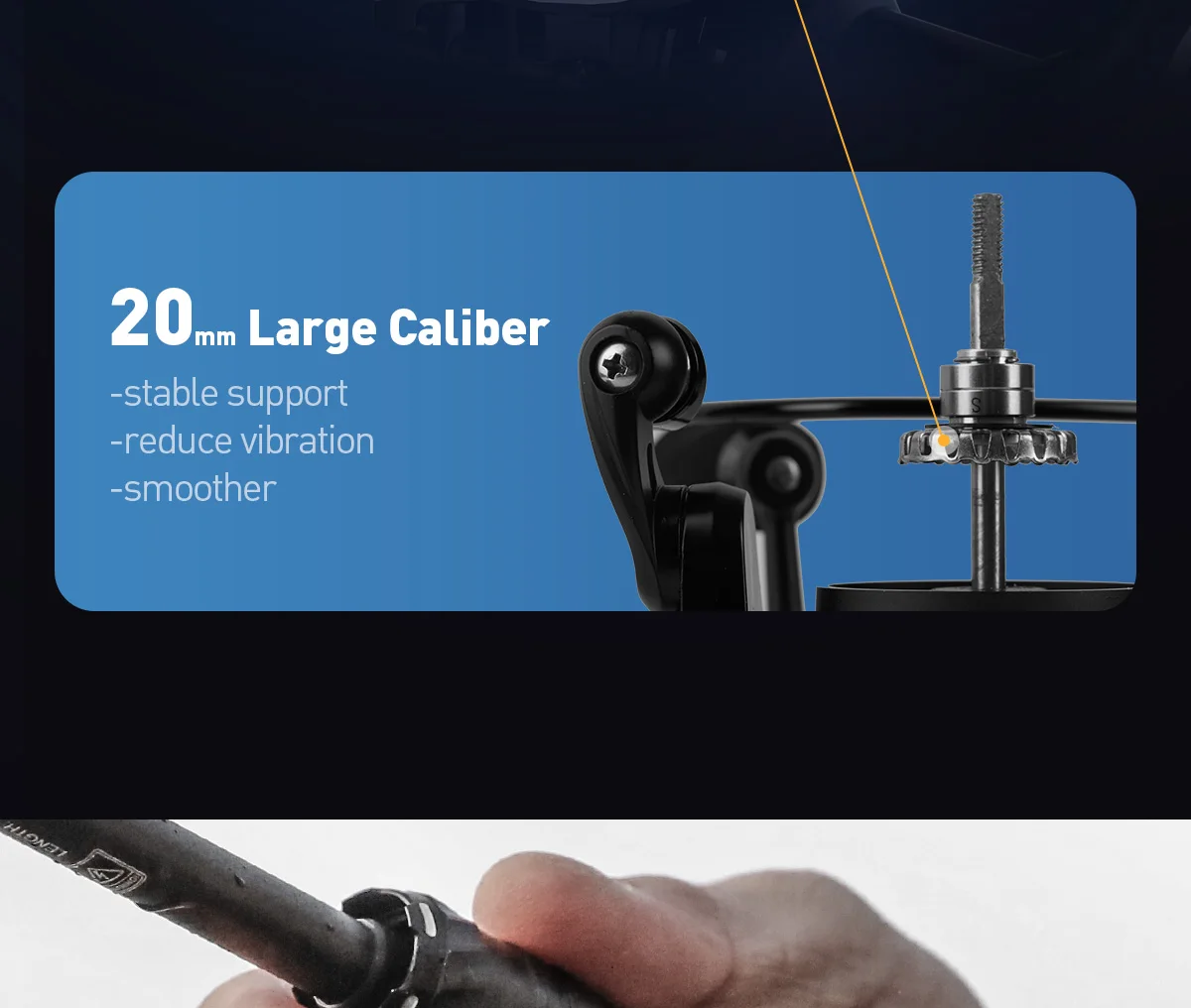 HANDING M1 PRO Fishing Reel Spinning Reel Corrosion Resistant Seawater Fishing Reel 9+1 Ball Bearings 15KG Max Drag for Big Fish HANDING M1 PRO Fishing Reel Spinning Reel Corrosion Resistant Seawater Fishing Reel 9+1 Ball Bearings 15KG Max Drag for Big Fish