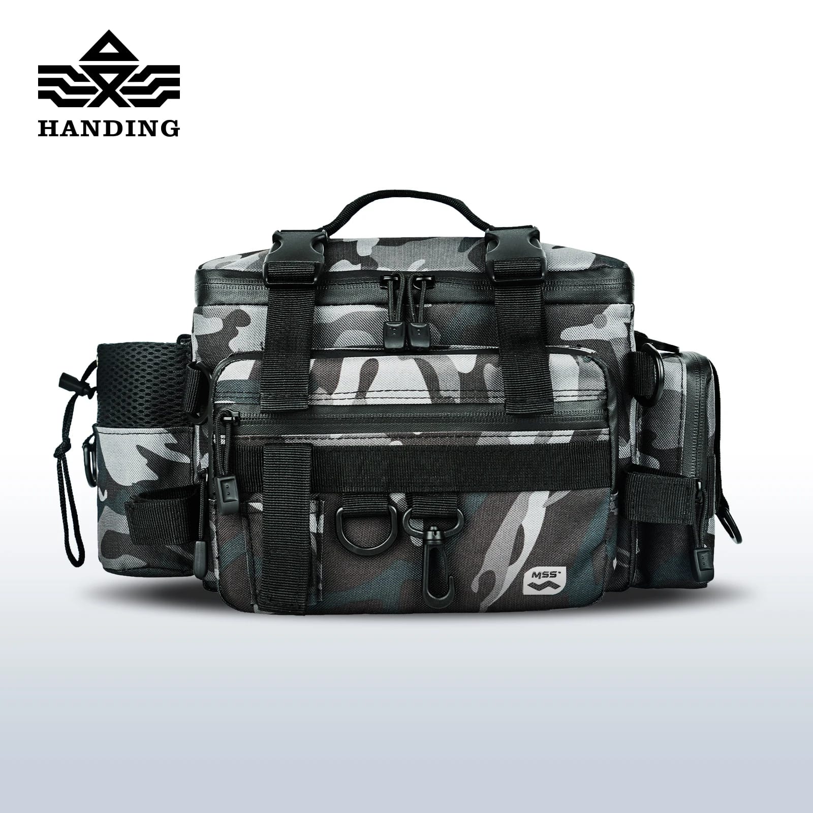 HANDING Large Capacity Multifunction Fishing Backpack Fishing Tackle Waterproof Outdoors Bags for Fishing Lure Box Gear Storage