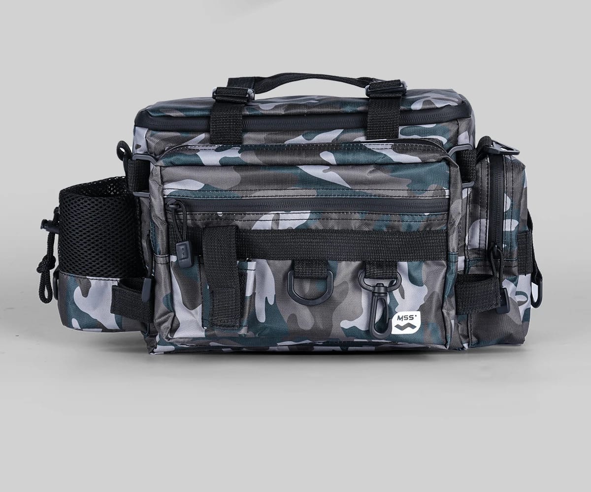 HANDING Large Capacity Multifunction Fishing Backpack Fishing Tackle Waterproof Outdoors Bags for Fishing Lure Box Gear Storage