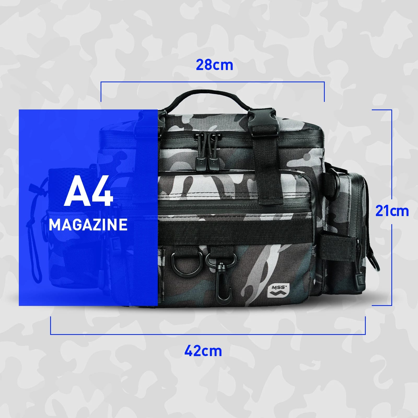 HANDING Large Capacity Multifunction Fishing Backpack Fishing Tackle Waterproof Outdoors Bags for Fishing Lure Box Gear Storage