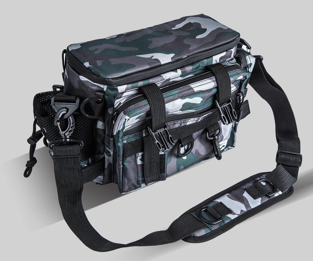 HANDING Large Capacity Multifunction Fishing Backpack Fishing Tackle Waterproof Outdoors Bags for Fishing Lure Box Gear Storage