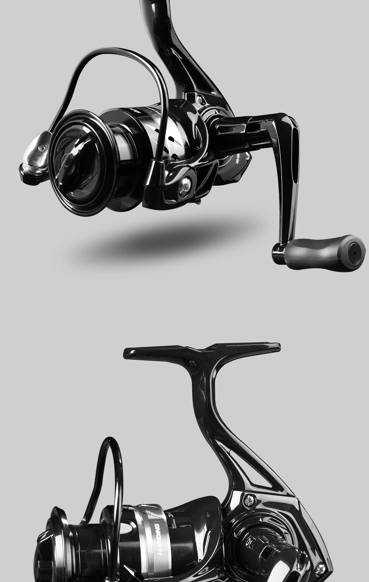 HANDING LiteⅡ Fishing Reels ALL-AROUND Reel 6.5KG Max Drag 1000-6000 Series Smooth and Durable Spinning Reel 5.2:1 Gear Ratio