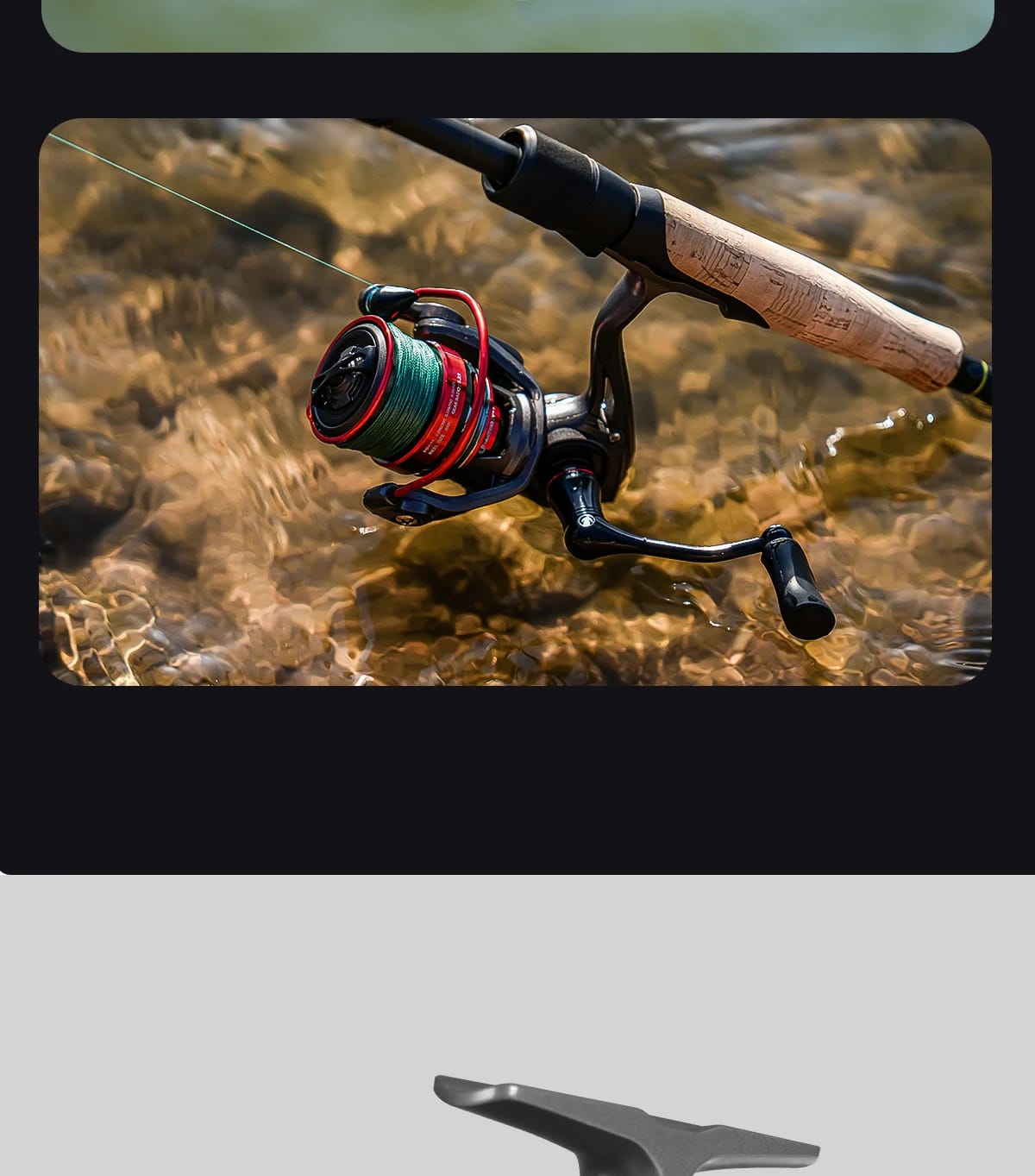 HANDING ELITE Spinning Reel Max Drag 6kg 5.2:1 Gear Ratio Light Fishing Reel Slow Descent Gear Great Line Laying Spool Reel HANDING ELITE Spinning Reel Max Drag 6kg 5.2:1 Gear Ratio Light Fishing Reel Slow Descent Gear Great Line Laying Spool Reel