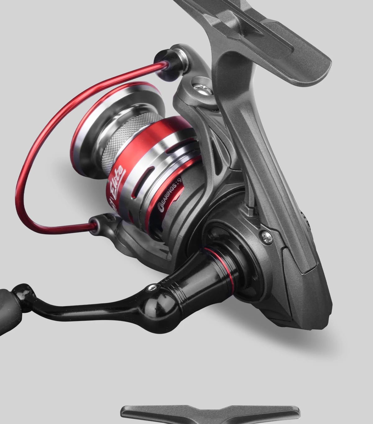 HANDING ELITE Spinning Reel Max Drag 6kg 5.2:1 Gear Ratio Light Fishing Reel Slow Descent Gear Great Line Laying Spool Reel HANDING ELITE Spinning Reel Max Drag 6kg 5.2:1 Gear Ratio Light Fishing Reel Slow Descent Gear Great Line Laying Spool Reel