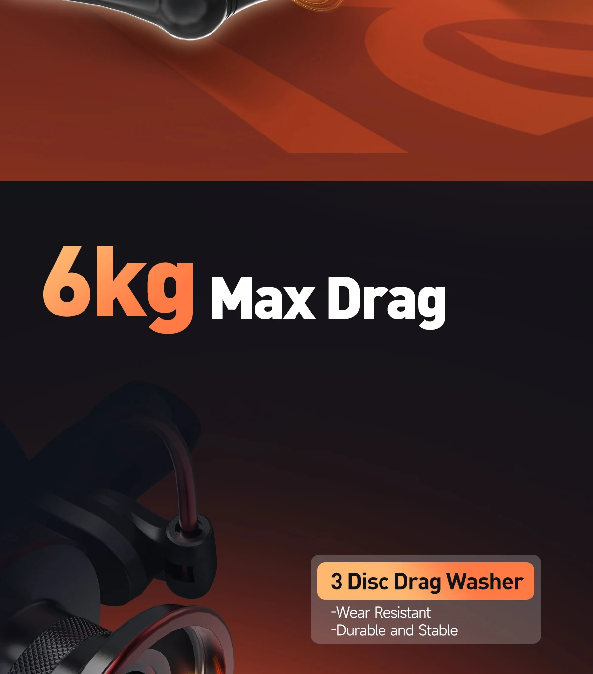 HANDING ELITE Spinning Reel Max Drag 6kg 5.2:1 Gear Ratio Light Fishing Reel Slow Descent Gear Great Line Laying Spool Reel HANDING ELITE Spinning Reel Max Drag 6kg 5.2:1 Gear Ratio Light Fishing Reel Slow Descent Gear Great Line Laying Spool Reel