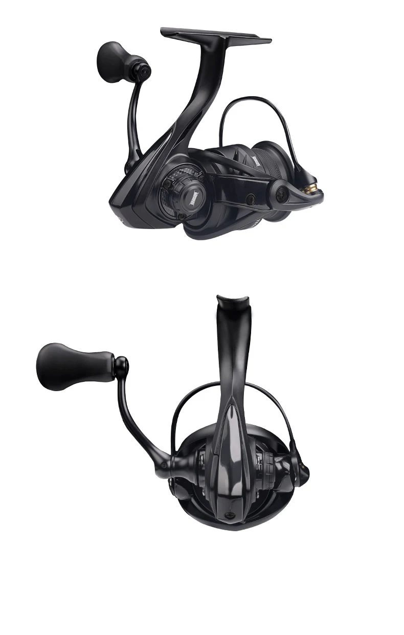 Kingdom Tegmen Spinning Fishing Reels 143g 5.2:1 6.2:1 High Speed Gear Ratio 9kg Max Drag 10+1 BB Carbon Fishing Tackle Reel