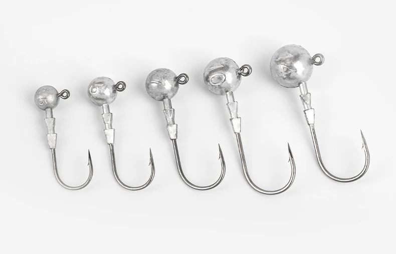 Kingdom 15pcs 3X Reinforced Fishing Hooks 3.5g 5g 7g 10g 14g High Carbon Steel Treble Edged Hook Fishing Tackle Accessories