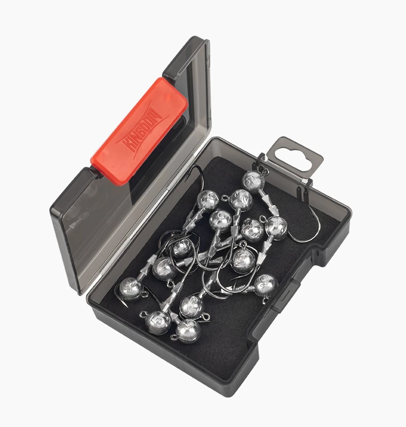 Kingdom 15pcs 3X Reinforced Fishing Hooks 3.5g 5g 7g 10g 14g High Carbon Steel Treble Edged Hook Fishing Tackle Accessories