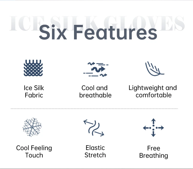 Kingdom Ice Silk Glover Outdoor Sports Breathable Cycling Bike Bicycle Camping Hiking Anti-slip  Fingerless Fishing Glove