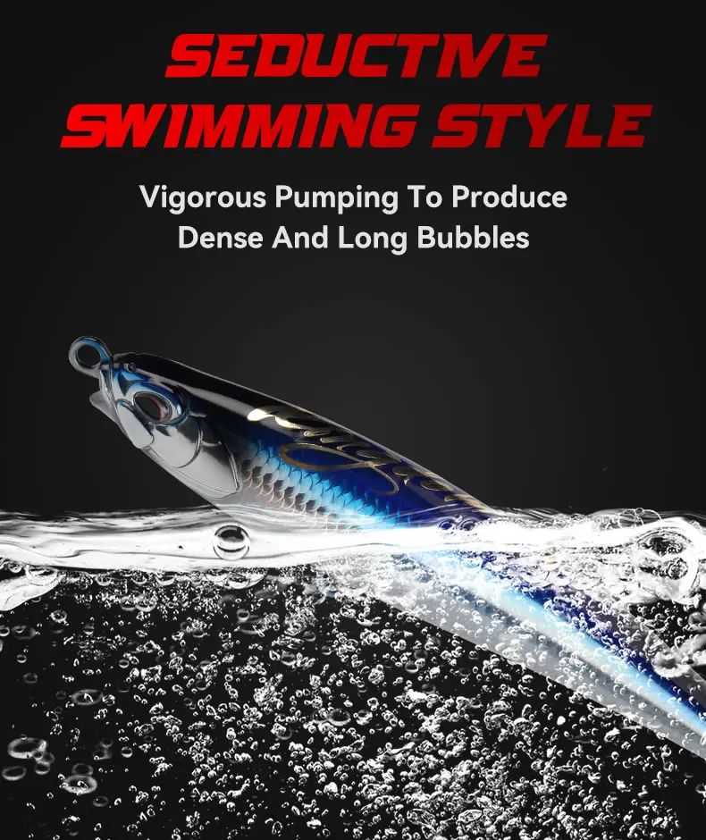 Kingdom Floating Pencil Sea Fishing Lures 160mm 40g 180mm 52g 200mm 71g Z Action Artificial Hard Wobbler Saltwater Tuna Bait