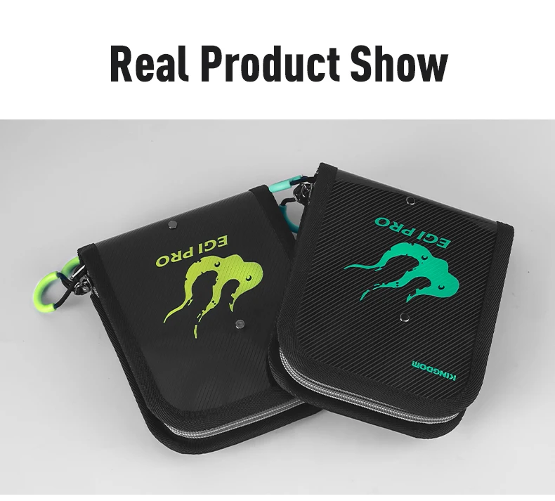 Kingdom Squid Jig Organizer Box Octopus Egi Case with 6/12/40 Grids Plastic Storage Container for Minnow Hard Bait Sea Tool Case