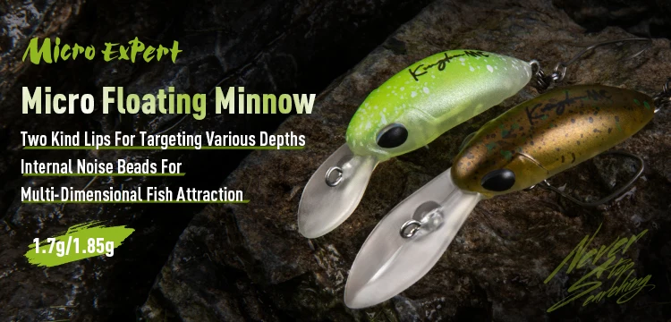Kingdom Micro Pencil Fishing Lure 2.4g 38mm 2.8g 45mm Artificial Sinking Pencil Bait Single Hook Wobbers For Bass Trout Fishing