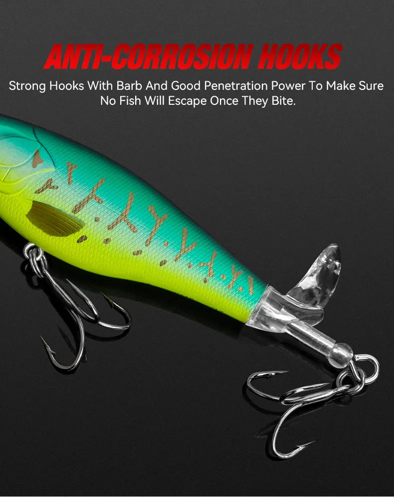 KINGDOM Topwater Fishing Lures 11g 17g Floating Artificial Hard Baits Plopper Propeller Soft Rotating Tail Seabass Fishing Lure