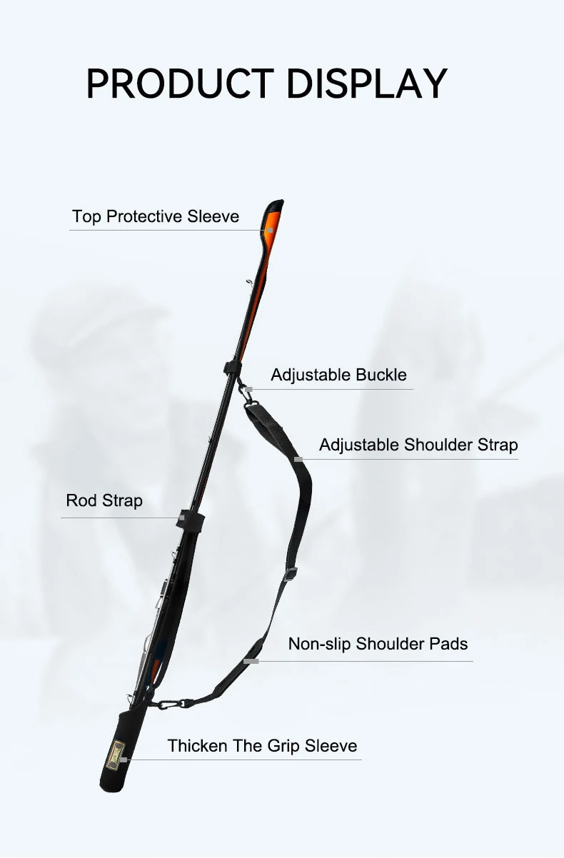Kingdom Spinning Fishing Rods 73cm-152cm Casting Rod Protection Rope Length Adjustable For Protection Rods Cap Pole Storage Bag Kingdom Spinning Fishing Rods 73cm-152cm Casting Rod Protection Rope Length Adjustable For Protection Rods Cap Pole Storage Bag