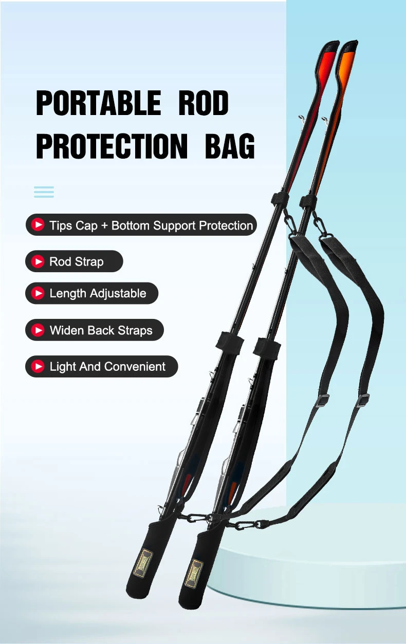 Kingdom Spinning Fishing Rods 73cm-152cm Casting Rod Protection Rope Length Adjustable For Protection Rods Cap Pole Storage Bag Kingdom Spinning Fishing Rods 73cm-152cm Casting Rod Protection Rope Length Adjustable For Protection Rods Cap Pole Storage Bag